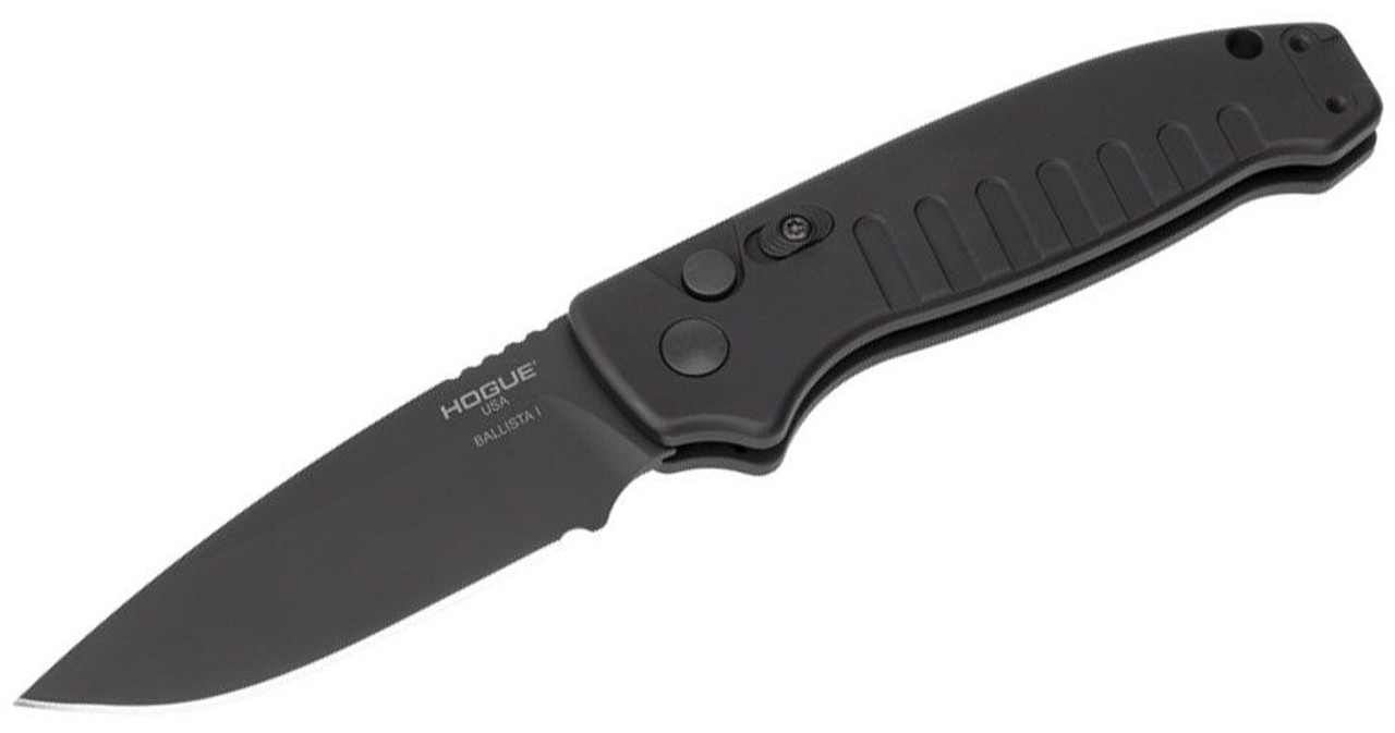 Hogue Ballista 1 Auto DP PVD Blade , Matte Blk  -64130