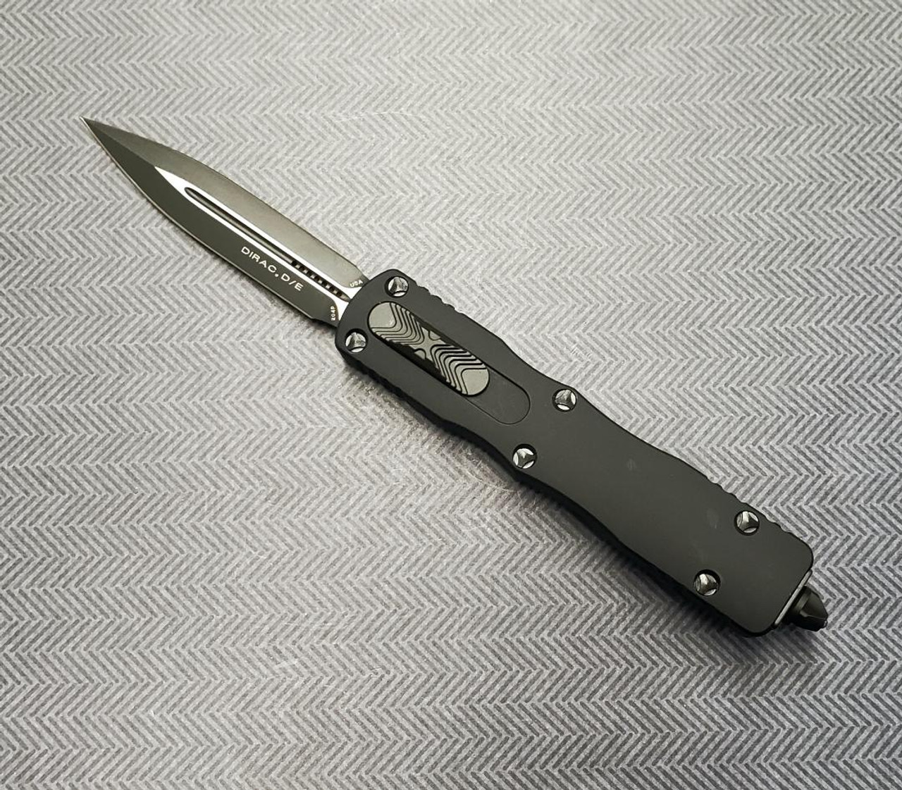 Microtech Dirac D/E Blk Tactical 225-1T