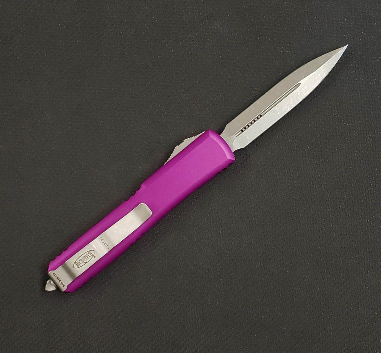 Microtech Ultratech D/E Apoc Violet 122-10APVI