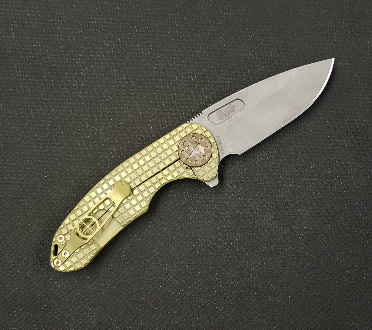 Curtiss F3 Med Slicer Flipper Frag Mill Yellow