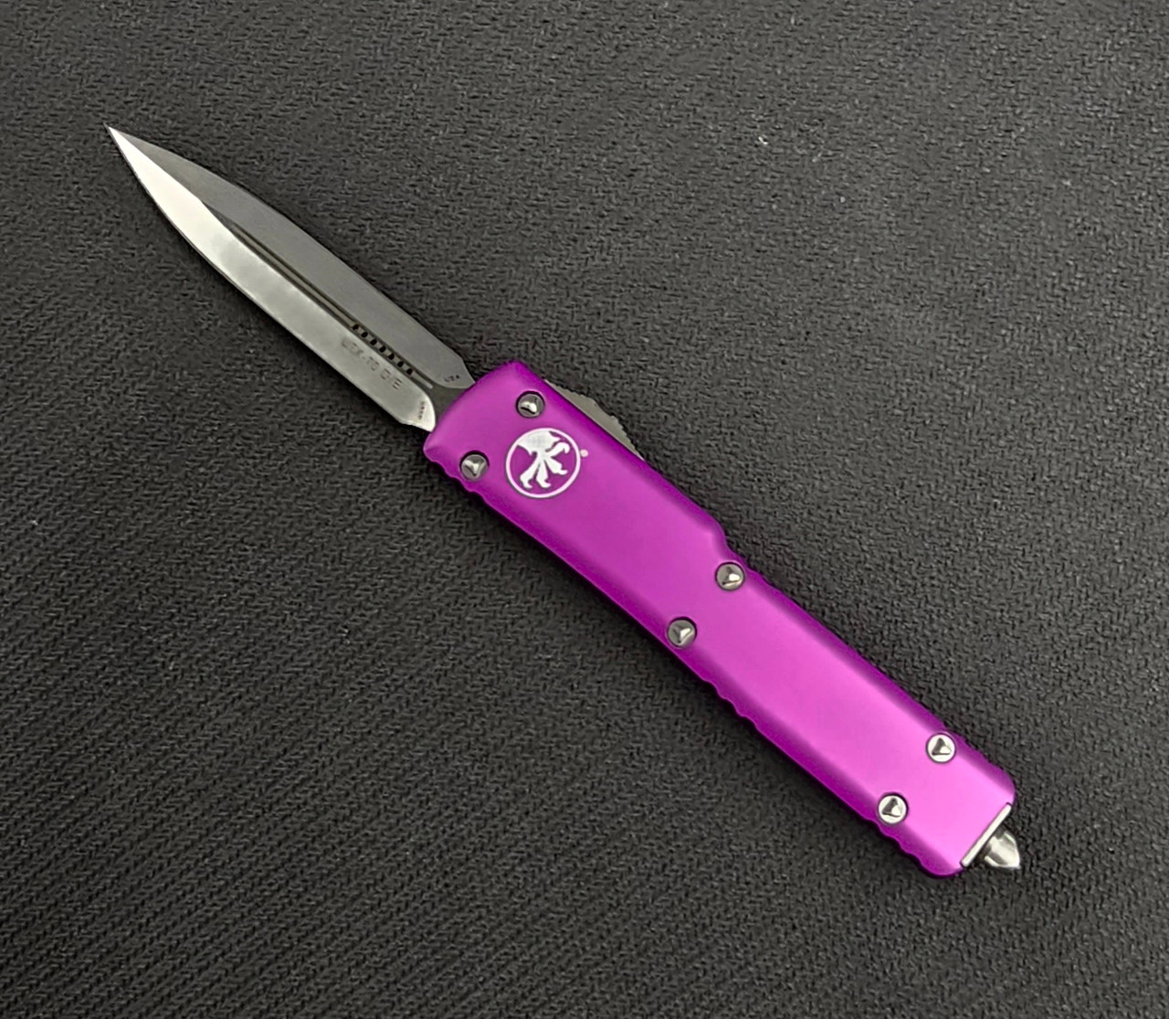 Microtech UTX-70 D/E Stonewash Violet 147-10VI