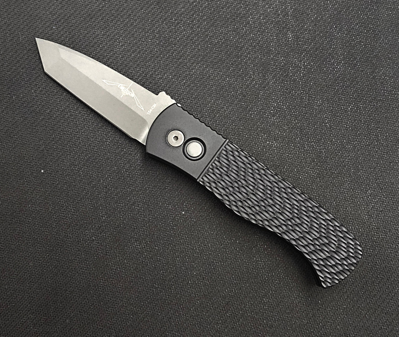 Protech CQC7 Textured Blk/Blasted E7T05