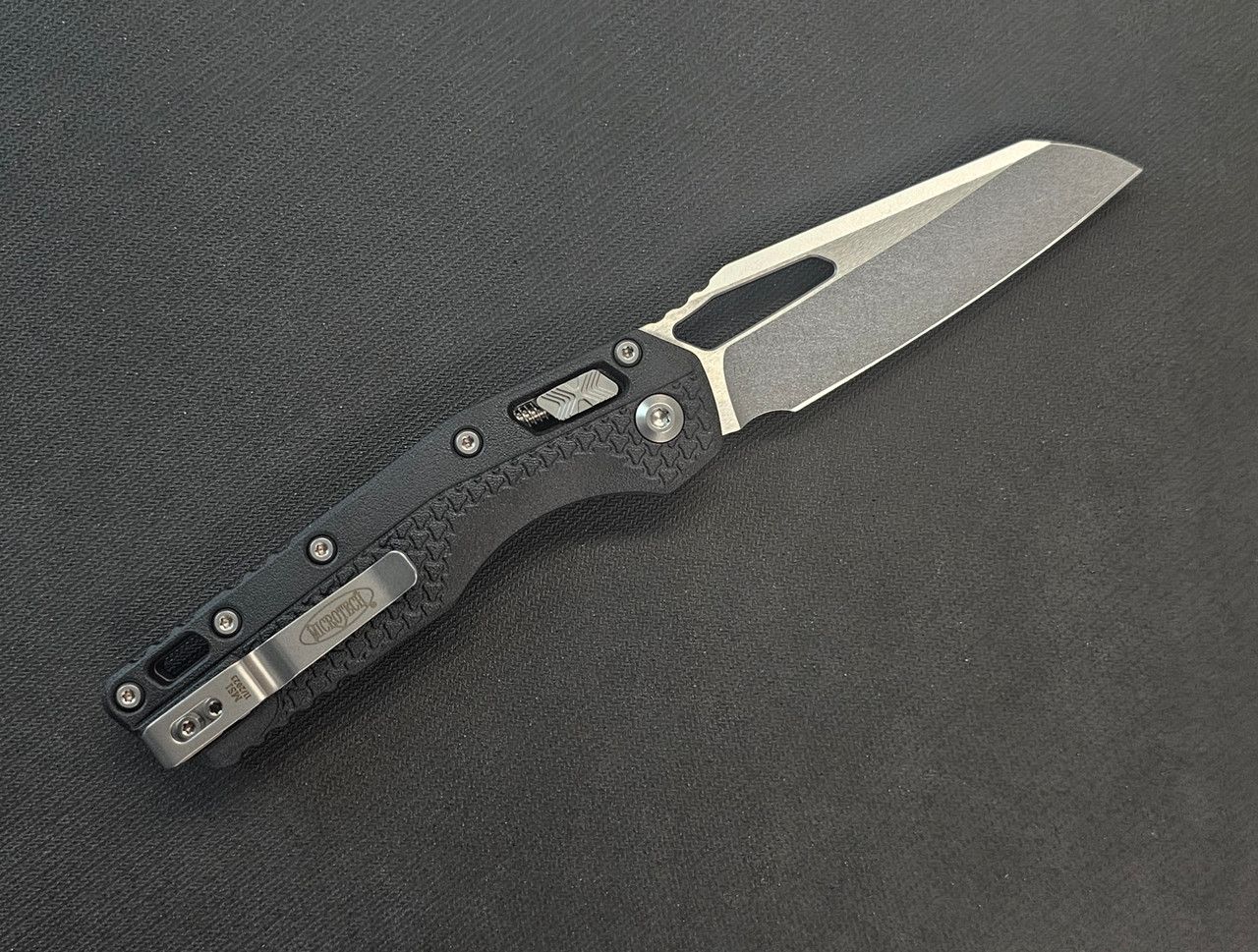 Microtech MSI S/E Tri-grip Molded Blk SW 210T-10PMBK