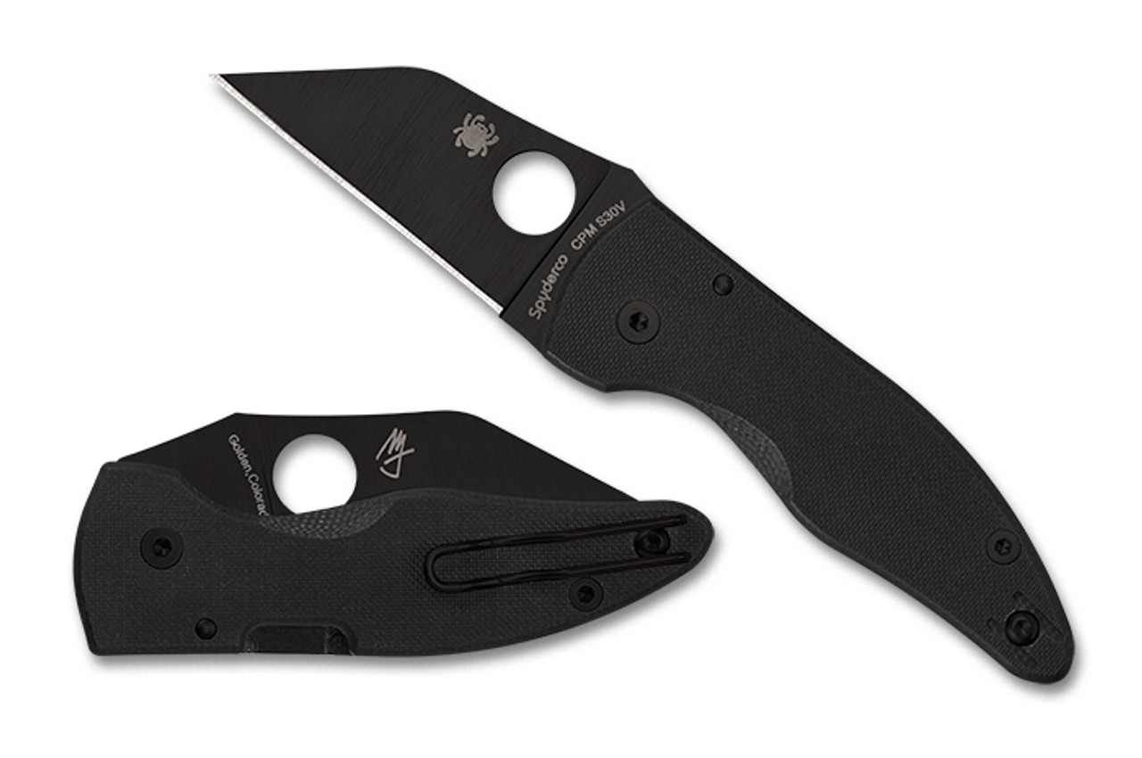 Spyderco Microjimbo Blk/Blk G-10 C264GPBK