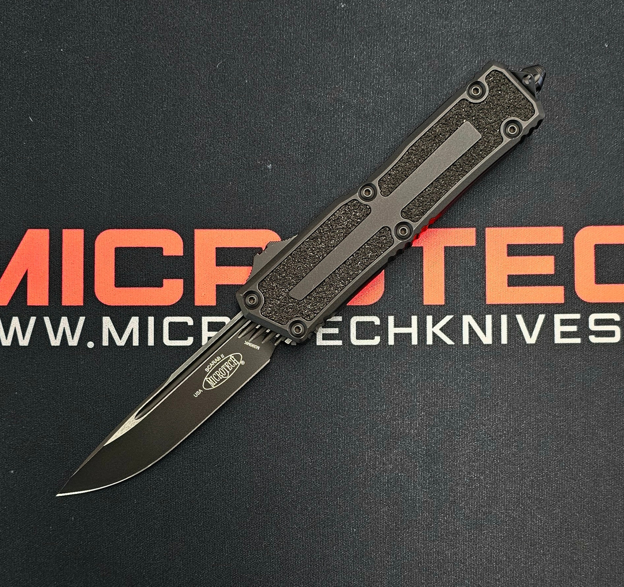 Microtech Scarab II Gen 3  S/E Blk Tactical 1278-1T