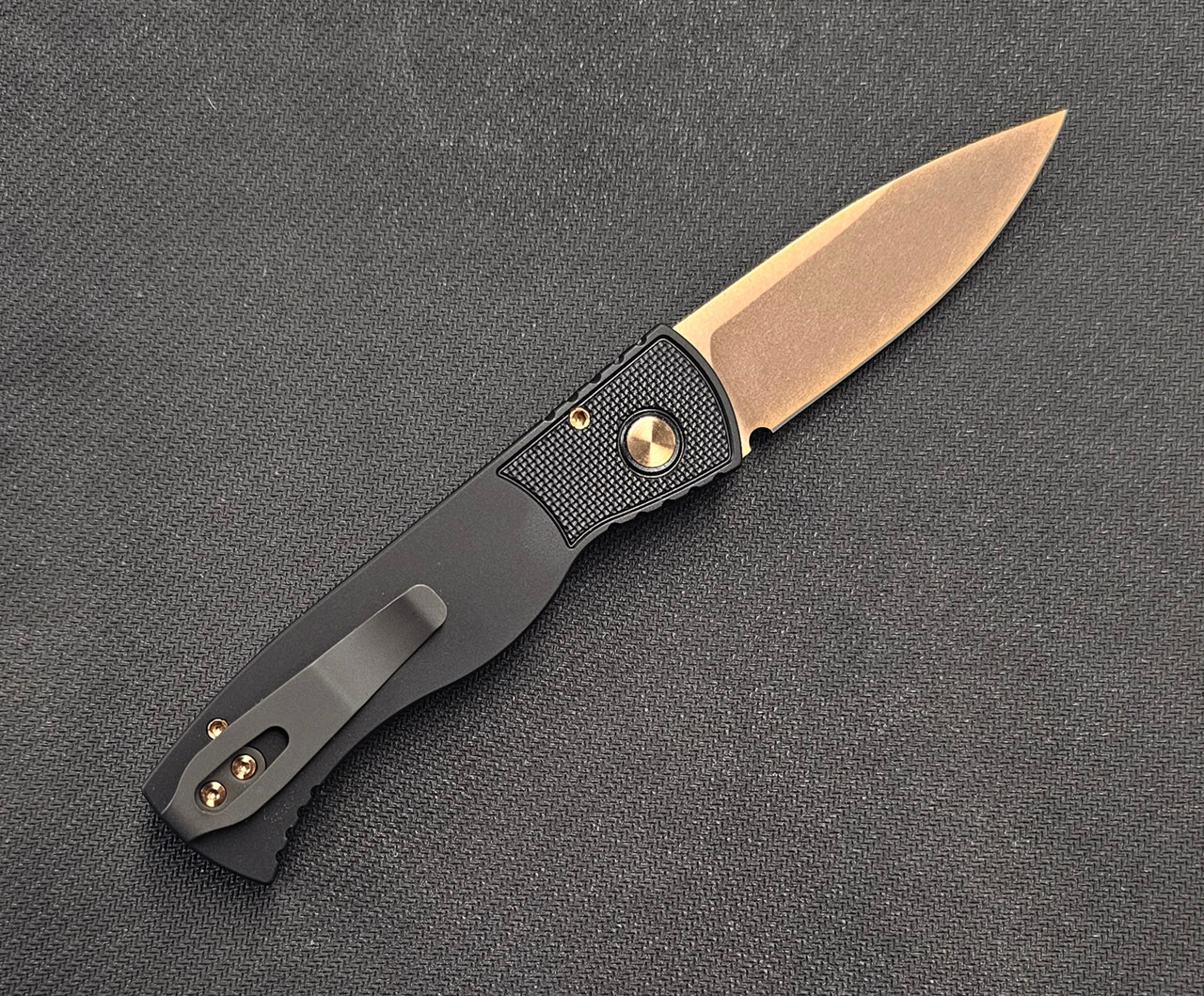 Protech TR-2 Rose Gold Skull TR-2 RG Skull