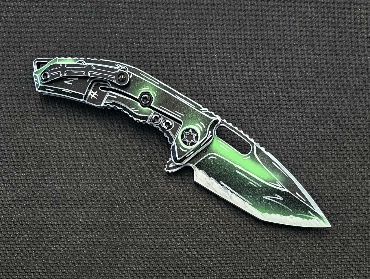 Heretic Medusa Manual Neg. Cel Toxic Green H009-NCS-TX