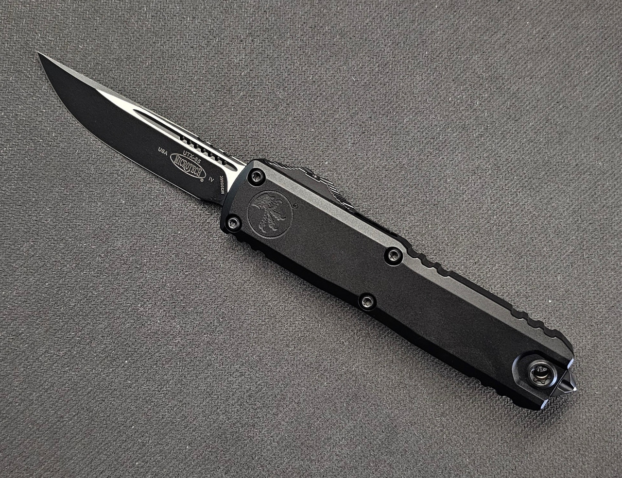 Microtech UTX-85 Gen IV S/E Blk Tactical 12314-1T