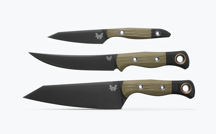 Benchmade 3 Pc Set OD Green G10 4005BK-01