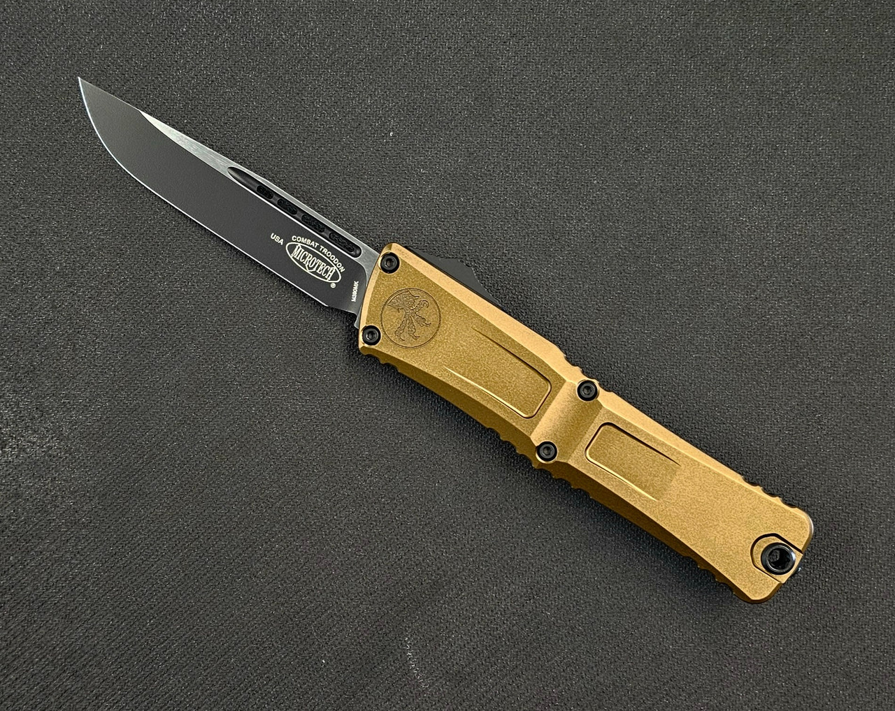 Microtech Combat Troodon Gen III S/E Black Tan 1143-1TA