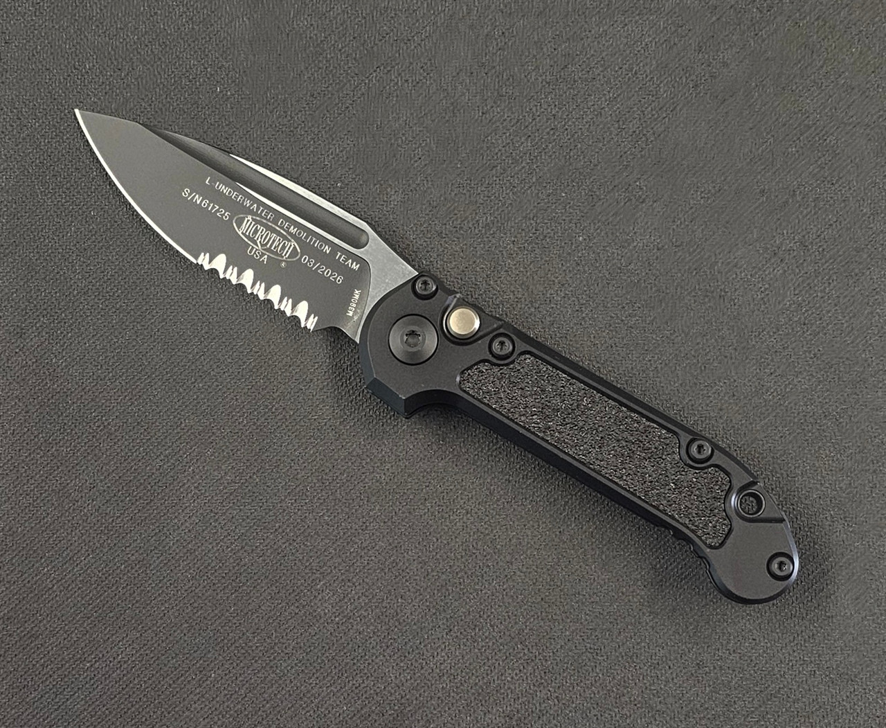 Microtech LUDT Gen III S/E Blk Taxctical PS 1135-2T