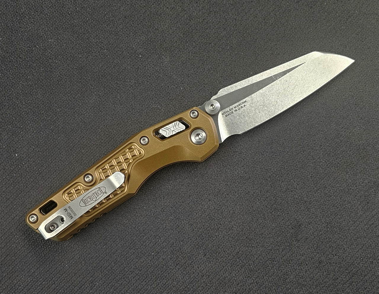 Microtech MSI Mini Ram-Lok SW Frag Tan 210M-10FRTA