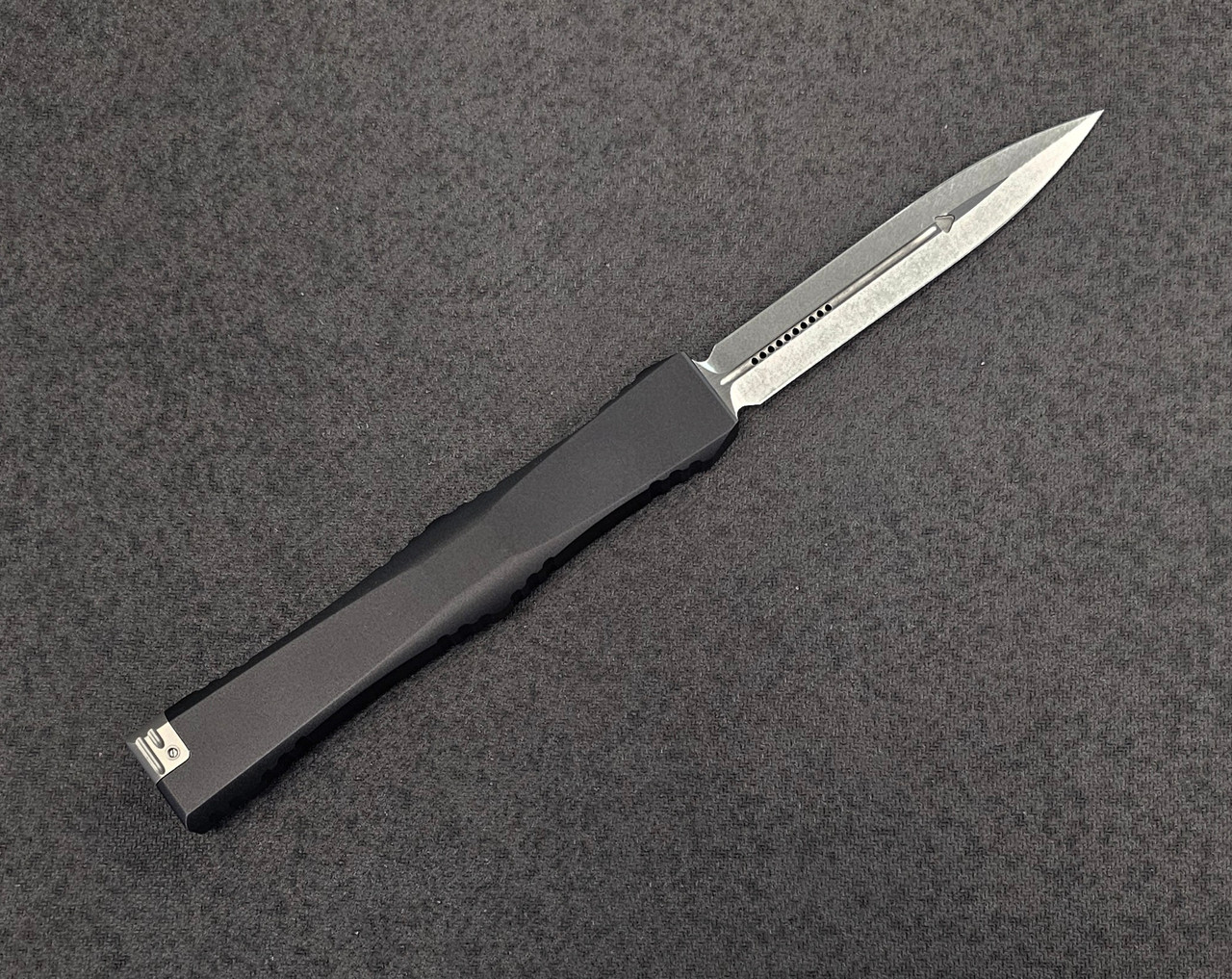 Microtech Nemesis IV D/E SW Vapor Blast 1152-10MS1