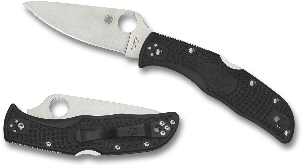 Spyderco Endela FRN Pln Blk