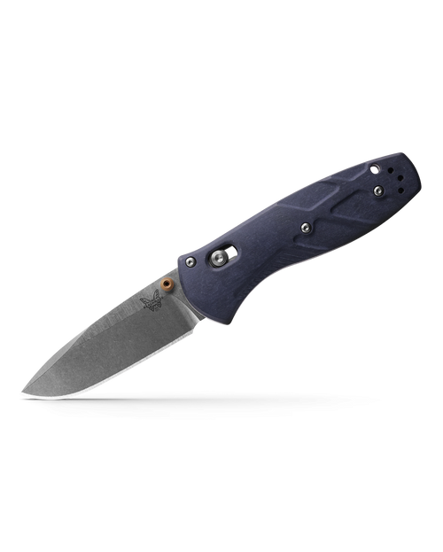 Benchmade Mini Barrage  Blue Richlite 585-03