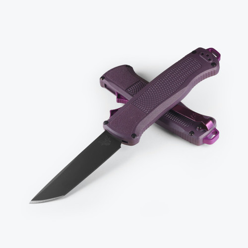 Benchmade Shootout Dark Purple/Gray 5370GY-06 - Blademan's Knife Shop