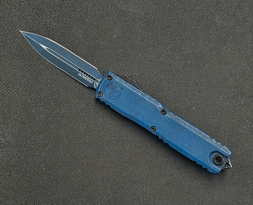 Microtech Ultratech Gen III ZBP D/E Cerakote Weathered Blue 1122