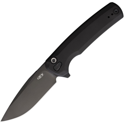 ZT 0044BLK Button Lock Black Ti  