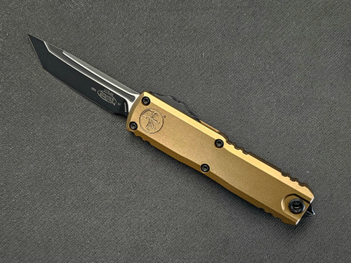 Microtech UTX-85 Gen IV T/E Blk Tan 12334-1TA