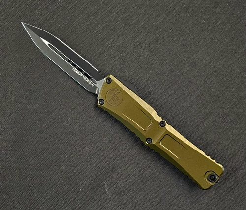 Microtech Combat Troodon Gen III D/E Blk OD Green 1142-1OD