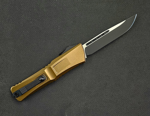 Microtech Combat Troodon Gen III S/E Black Tan 1143-1TA