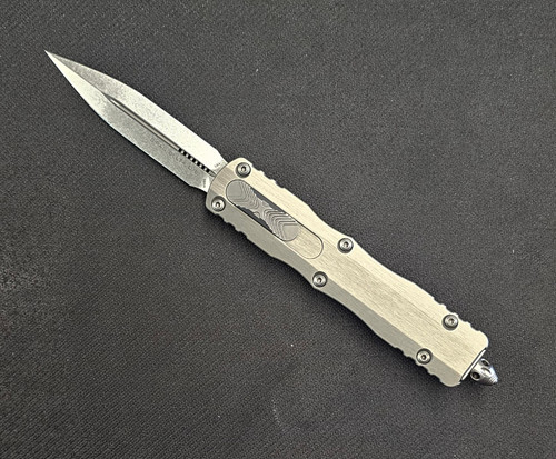 Microtech Dirac Delta D/E SW Natural Clear 227-10NC