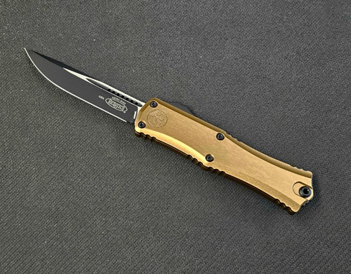 Microtech Hera II Mini S/E Blk Tan 1703M-1TA