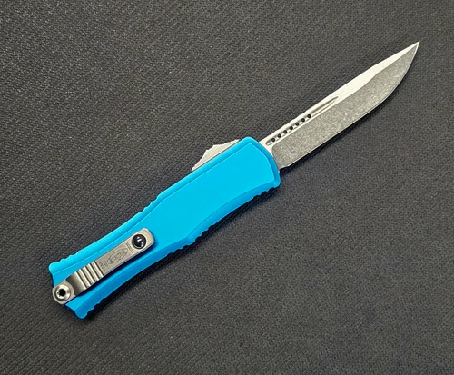Microtech Hera II Mini S/E SW Blue 1703M-10BL