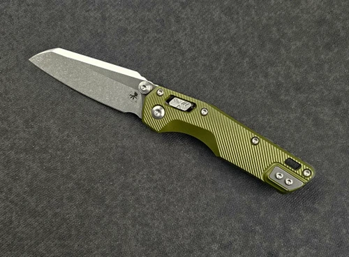 Microtech MSI Mini Ram-Lok SW Fluted OD Green 210M-10FLOD
