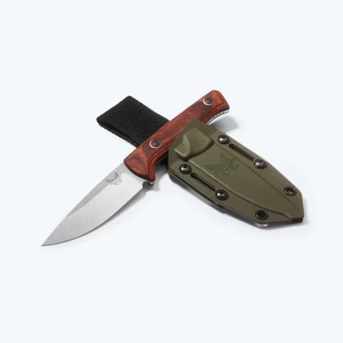 Benchmade Slipridge Fixed Wood Clip Pt. 15650