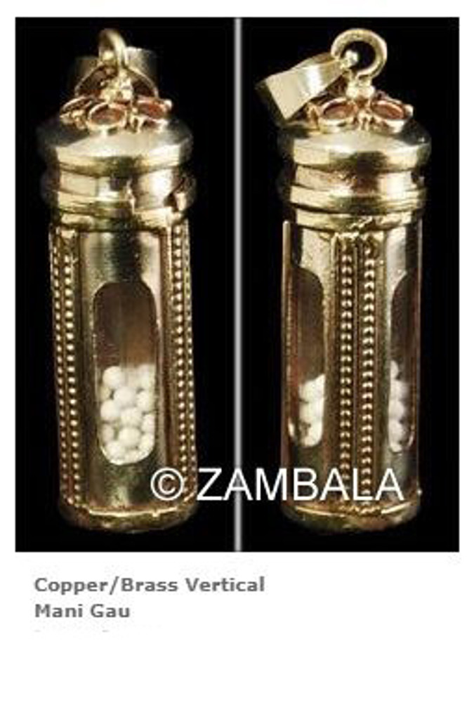 Copper/Brass Vertical Mani Gau-2