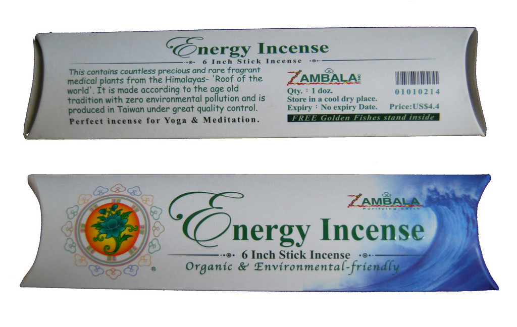 Energy Incense 6"Stick Incense