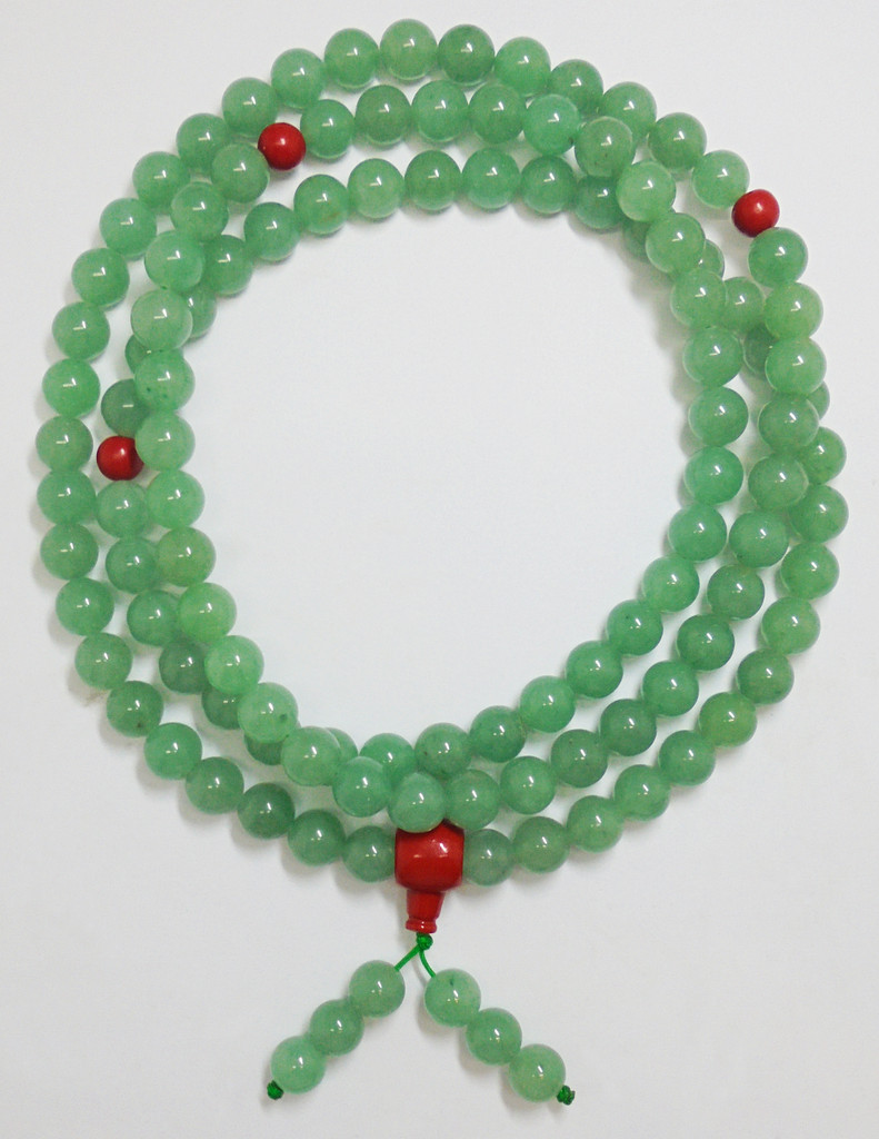 Aventurine 108 10mm Bead Mala