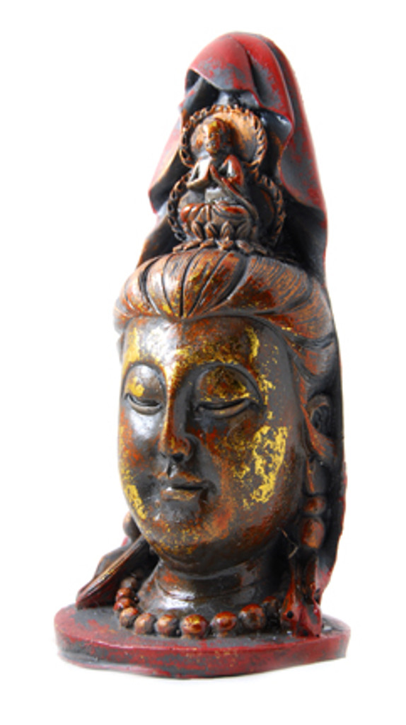 Kuan Yin Head Statue