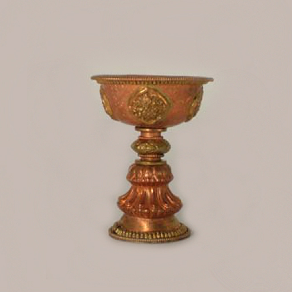 Copper Brass Butter Lamp