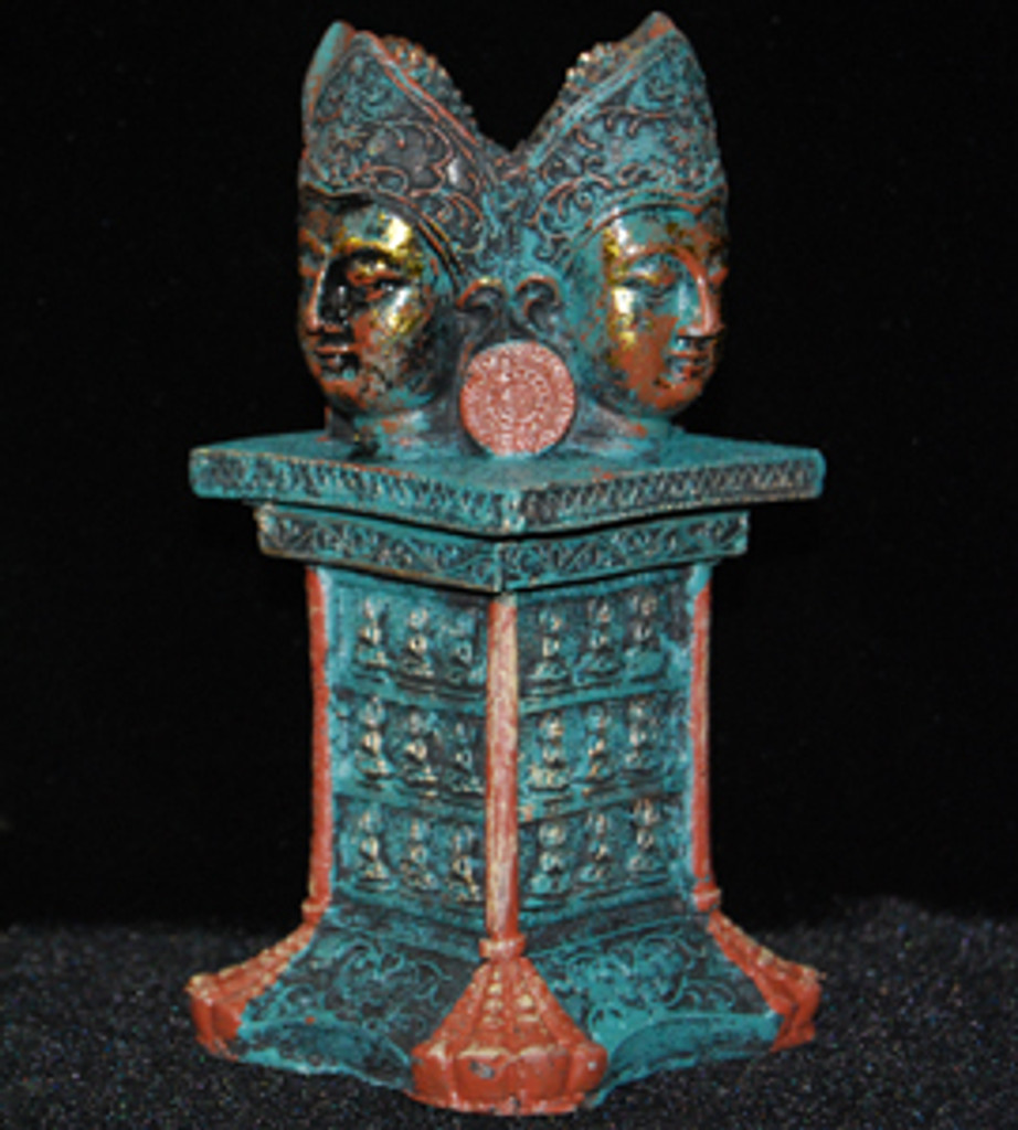 Four Face Buddha on Pedestal