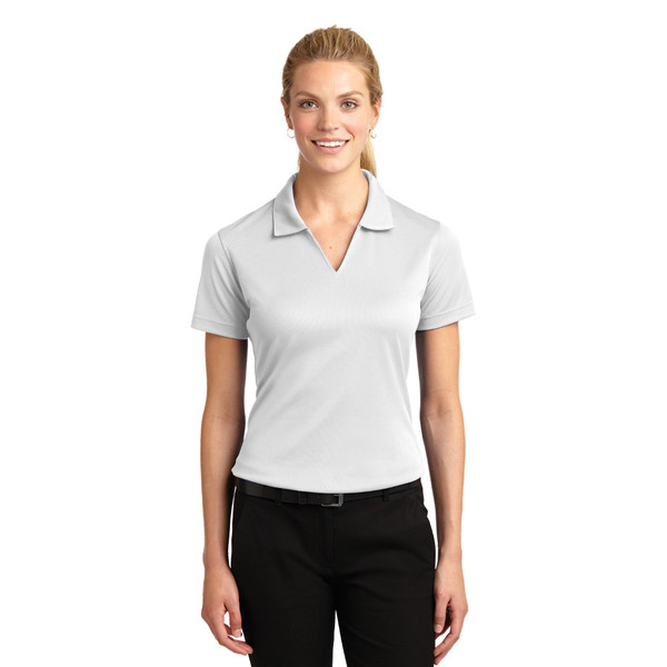 Ladies Sport-Tek Dri-Mesh V-Neck Polo