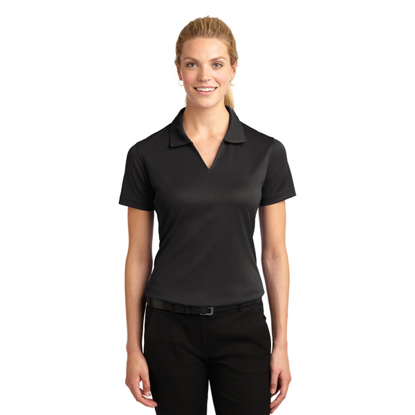 Ladies Sport-Tek Dri-Mesh V-Neck Polo