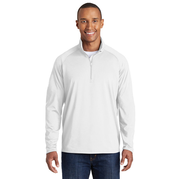 Men's Sport-Tek Sport-Wick Stretch 1/2-Zip Pullover