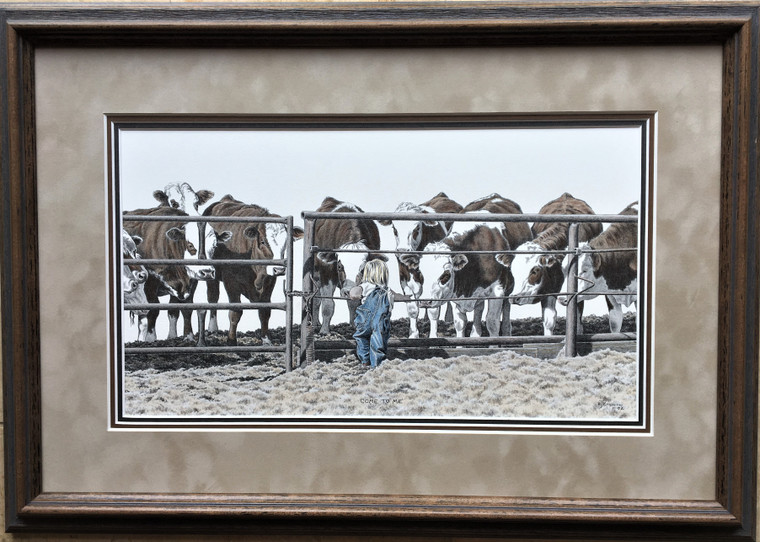 "Come to Me" Full Colour Print by Bernie Brown