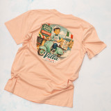 Bring home a piece of Villa Italia history with the exclusive Little Joe™ Collection T-Shirt. Made from the premium AS Colour 5001 Staple Tee, these 100% cotton shirts feature vintage-inspired Villa Italia artwork celebrating our Italian bakery heritage since 1965. Available in Butter, Pale Pink, and Seafoam, each design showcases Little Joe™ in classic Italian scenes, from cruising a vintage Fiat 500 to delivering sweet treats on a Vespa. Comfortable, durable, and perfect for Villa Italia fans, bakery lovers, and anyone who appreciates timeless Italian style. Shop the official Villa Italia Little Joe™ Collection today.