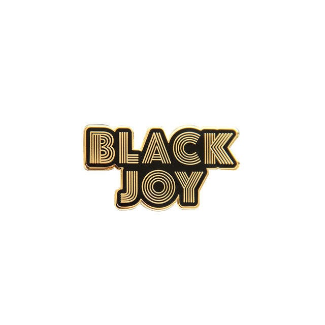 Black Joy Pin Midwest Nice
