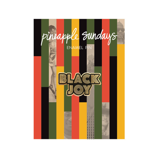 Black Joy Pin Midwest Nice