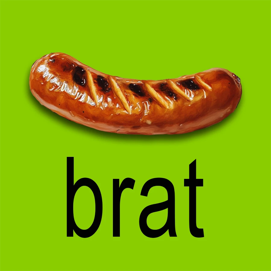 Brat Sticker - Midwest Nice