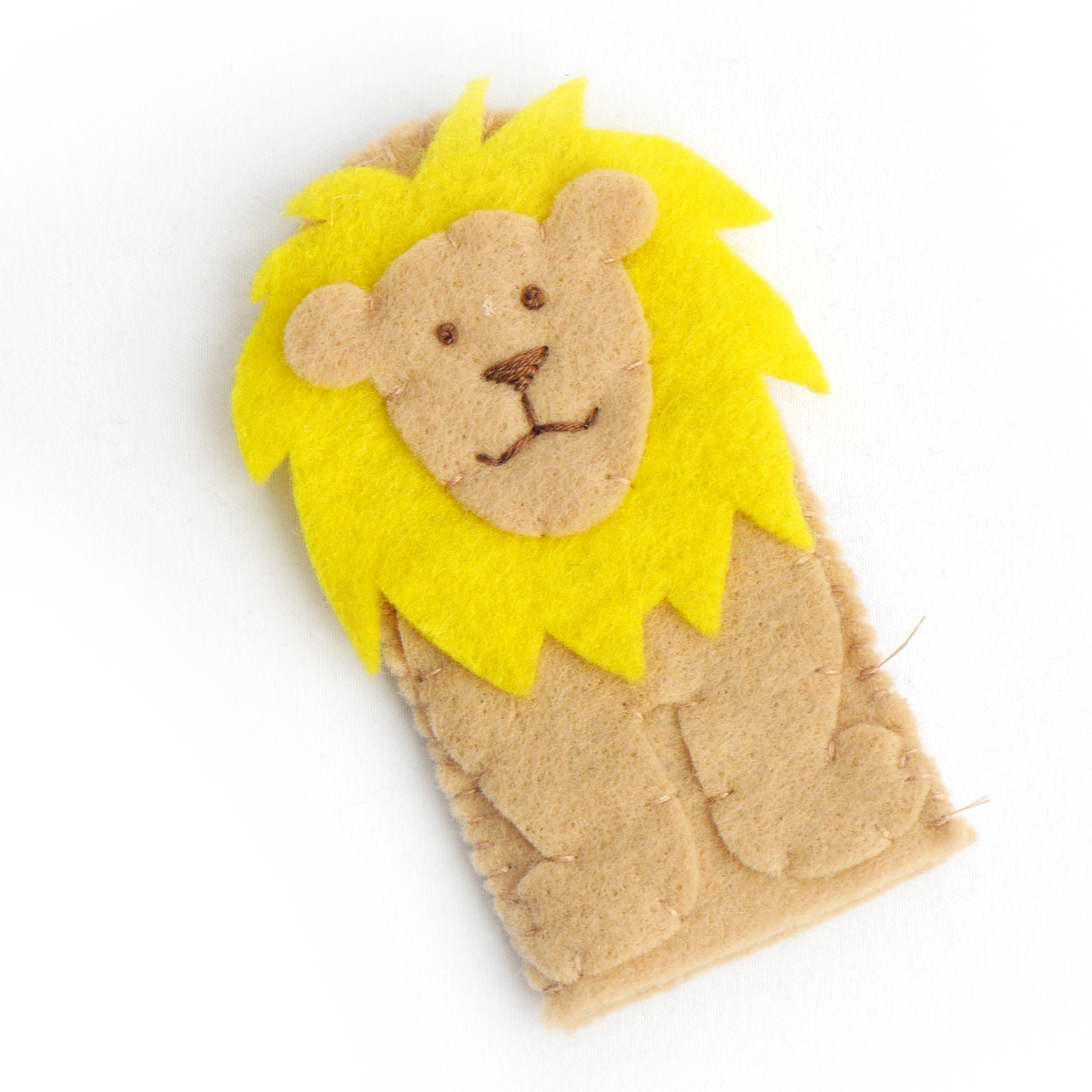 lion finger puppet