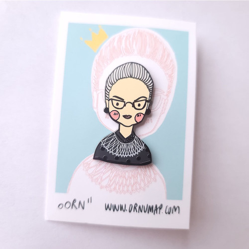 RBG Enamel Pin