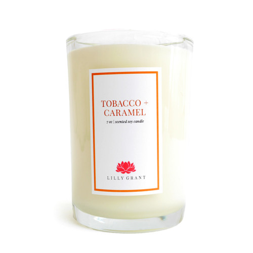 Tobacco + Caramel Candle