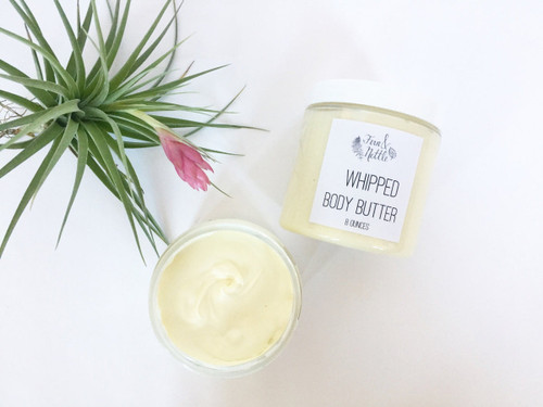 Whipped Body Butter In Glass Jar