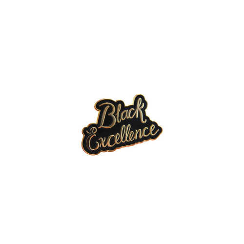 Black Excellence Pin