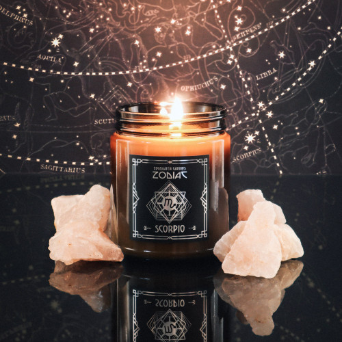 Scorpio Zodiac Candle